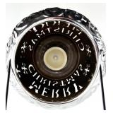 Enchanted Forest LED Holiday Lantern Battery-Operated with Timer & Snowman Dish Mud Pie Gnome Decor