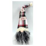 Enchanted Forest LED Holiday Lantern Battery-Operated with Timer & Snowman Dish Mud Pie Gnome Decor