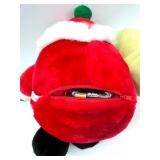 Enchanted Forest LED Holiday Lantern Battery-Operated with Timer & Snowman Dish Mud Pie Gnome Decor