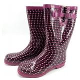 Western Chief Trail Dots Rain Boots - Pink - Women