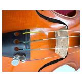 Vintage Violin No. 11813 K with Case & Bow – Flame Maple Finish