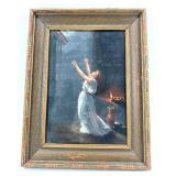 The Punishment of the Vestal by Alexandre Cabanel - Framed Print