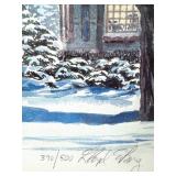 Lloyd Borg The Wayzata Depot 1974 Limited Edition 390/500 Framed Print