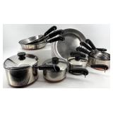 Revere Ware Copper-Clad Stainless Pots & Pans Set