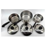 Revere Ware Copper-Clad Stainless Pots & Pans Set