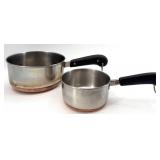 Revere Ware Copper-Clad Stainless Pots & Pans Set