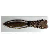 Sterling Silver Hair Pick & Bookmark - Vintage Decorative Set