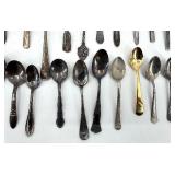 Vintage Silver Plate Spoons - Mixed Pattern Flatware