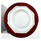 Stone Harbor Lighthouse & Cottage Snow Scene Figurine - Resin Coastal Decor