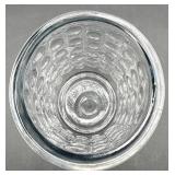 Crystal Glass Vases - 3-Piece Set: Bubble-Embossed Cylinder, Tall Ribbed Vase, Hurricane-Style Vase