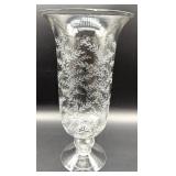 Mikasa Cirrus Flair Vase 10in,  Liz Claiborne Gift with Purchase Vase & Etched Vase