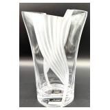 Mikasa Cirrus Flair Vase 10in,  Liz Claiborne Gift with Purchase Vase & Etched Vase