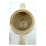 Green Ceramic Pig Toothpick Holder with Wooden Stand & Assorted Porcelain Figurines