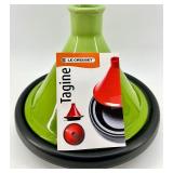 NEW Le Creuset Tagine Lime Green Made in France - Lid & Base Included