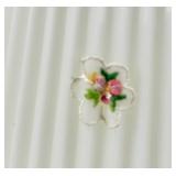 Assorted Lamp Shades - Dragonfly Floral Print, Plaid Blue & Yellow, Ivory Pleated Embroidered