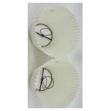 Assorted Lamp Shades - Dragonfly Floral Print, Plaid Blue & Yellow, Ivory Pleated Embroidered