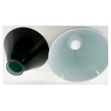 Assorted Lamp Shades - Dragonfly Floral Print, Plaid Blue & Yellow, Ivory Pleated Embroidered