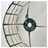 Capiz Shell Lampshades - 2 Capiz Shell Shades, 4 Mica Shades & 2 Metal Shades