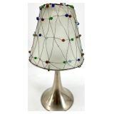 Beaded Lampshades & Stands - Assorted Colors & Styles