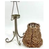 Beaded Lampshades & Stands - Assorted Colors & Styles