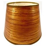 Vintage Lampshades - Woven Rattan Shade, Copper Shade, Lattice Shade & Tassel Shade