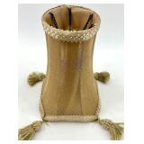 Vintage Lampshades - Woven Rattan Shade, Copper Shade, Lattice Shade & Tassel Shade