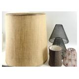 Lampshades - Assorted Drum & Cone Shades