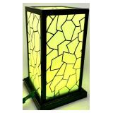 Tall White Ribbed Pendant Light, Mosaic Lamp, Marble Base, Copper Base & White Nightlight (Lot of 5)