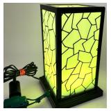 Tall White Ribbed Pendant Light, Mosaic Lamp, Marble Base, Copper Base & White Nightlight (Lot of 5)