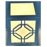 Tall White Ribbed Pendant Light, Mosaic Lamp, Marble Base, Copper Base & White Nightlight (Lot of 5)