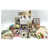Vintage Postcards & Calling Cards Collection - Assorted Ephemera