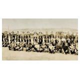 Vintage Yard Long Army Prints - Camp Doniphan Fort Sill OK Military Photo Set