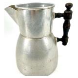 Miro Aluminum Coffee Pot Set & Copper Pots - 4-Piece Vintage (1917 Patent 51146)