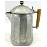 Miro Aluminum Coffee Pot Set & Copper Pots - 4-Piece Vintage (1917 Patent 51146)