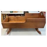 Towkamps Wood Craft Rocking Cradle - Lewiston ME