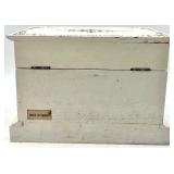 Vintage Jewelry Cabinet Set - 3-Piece Wood with Mirror & Glass Door