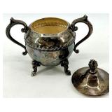 FB Rogers Silver Plate 5-Piece Coffee Service with Tray