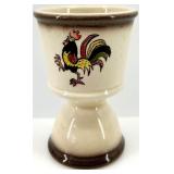 Vintage Rooster Ceramic Egg Cups - Made in Japan - 3-Piece Set