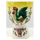 Vintage Royal Worcester Fine Porcelain Egg Cups & Egg Coddlers Set (Lot of 6) Made in England