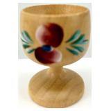 Egg Cups - Mixed Wood & Metal (Lot of 9) including Ice Cream Mold