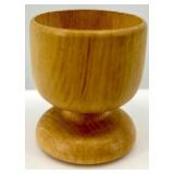 Egg Cups - Mixed Wood & Metal (Lot of 9) including Ice Cream Mold