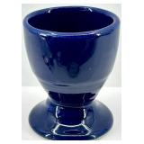 Egg Cups - 8-Piece Mixed Blue Stripes & Floral Patterns (Takahashi San Francisco & Made in England)