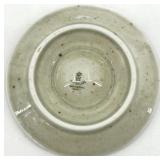 Egg Cups - 8-Piece Mixed Blue Stripes & Floral Patterns (Takahashi San Francisco & Made in England)