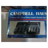 Campbell Hausfeld 9pc 3/8in drive d...