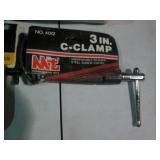 3-way Edging Clamp, 3in c-coamp, 2 ...