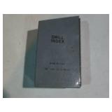 Drill index with 1/16 to 1/2in x 64...