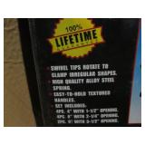 10pc nylon spring clamp set with 11...