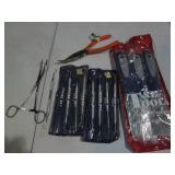Putty knives, metal probe tools, lo...