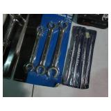 3pc flare nut wrench set, 3/8in rat...