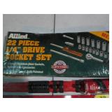 Allied 22pc 1/4in Metric drive sock...